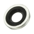 thumbnail image 1 of Arandelas M6 11,8x6,7x2mm Unique Bargains Carbono Acero Nitrilo Goma Junta Paquete de 12 Negro, 1 of 5