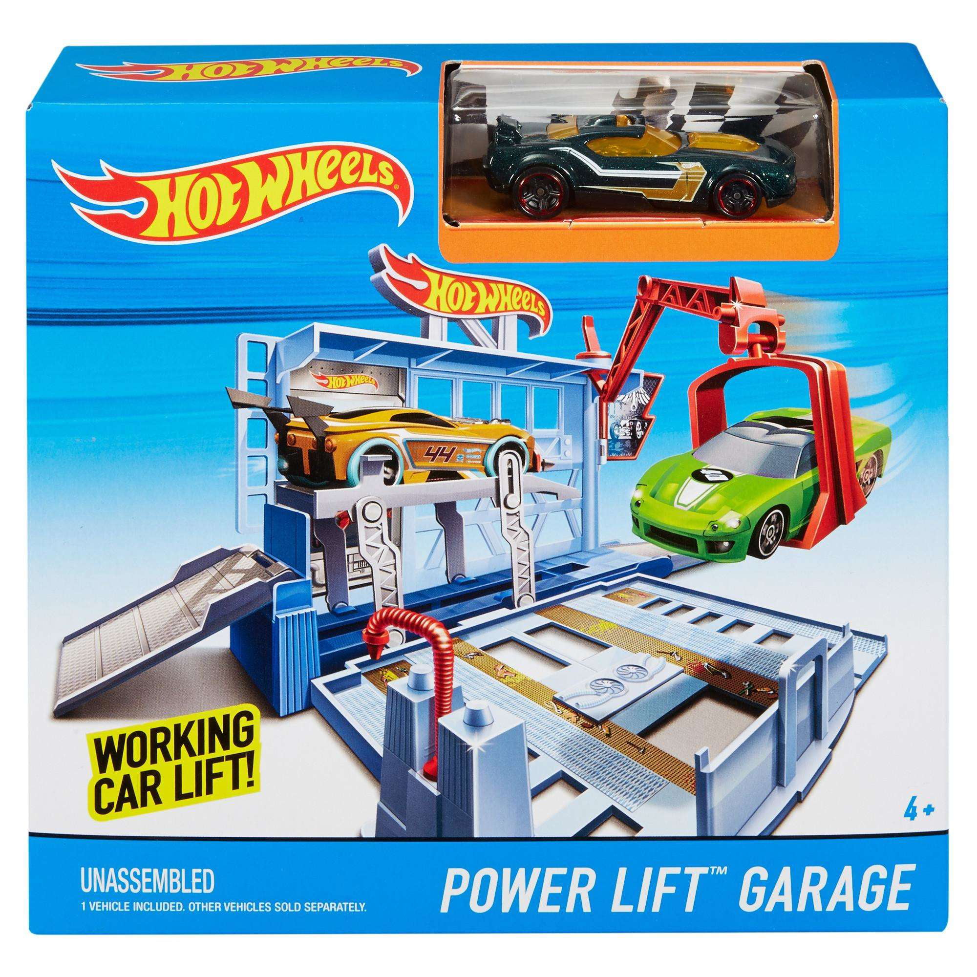 Hot Wheels City Power Lift Garage Playset BGH98