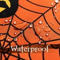 thumbnail image 2 of Rectangle Halloween Tablecloth - Spider Web Decorative Holiday Table Cloth, Waterproof and Washable Table Cover for Party Kitchen Dining Room Indoor, Cobweb/Orange 60 x 120 Inch, 2 of 4