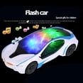 thumbnail image 1 of Coche eléctrico Universal 3D para niños juguete con luz LED intermitente Tmvgtek música sonido para cantar regalo, 1 of 6