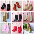 thumbnail image 2 of Colorful Female Fashion Long Knees Boots Doll Shoes Socks Accessories Hero Dolls Boot 9, 2 of 8