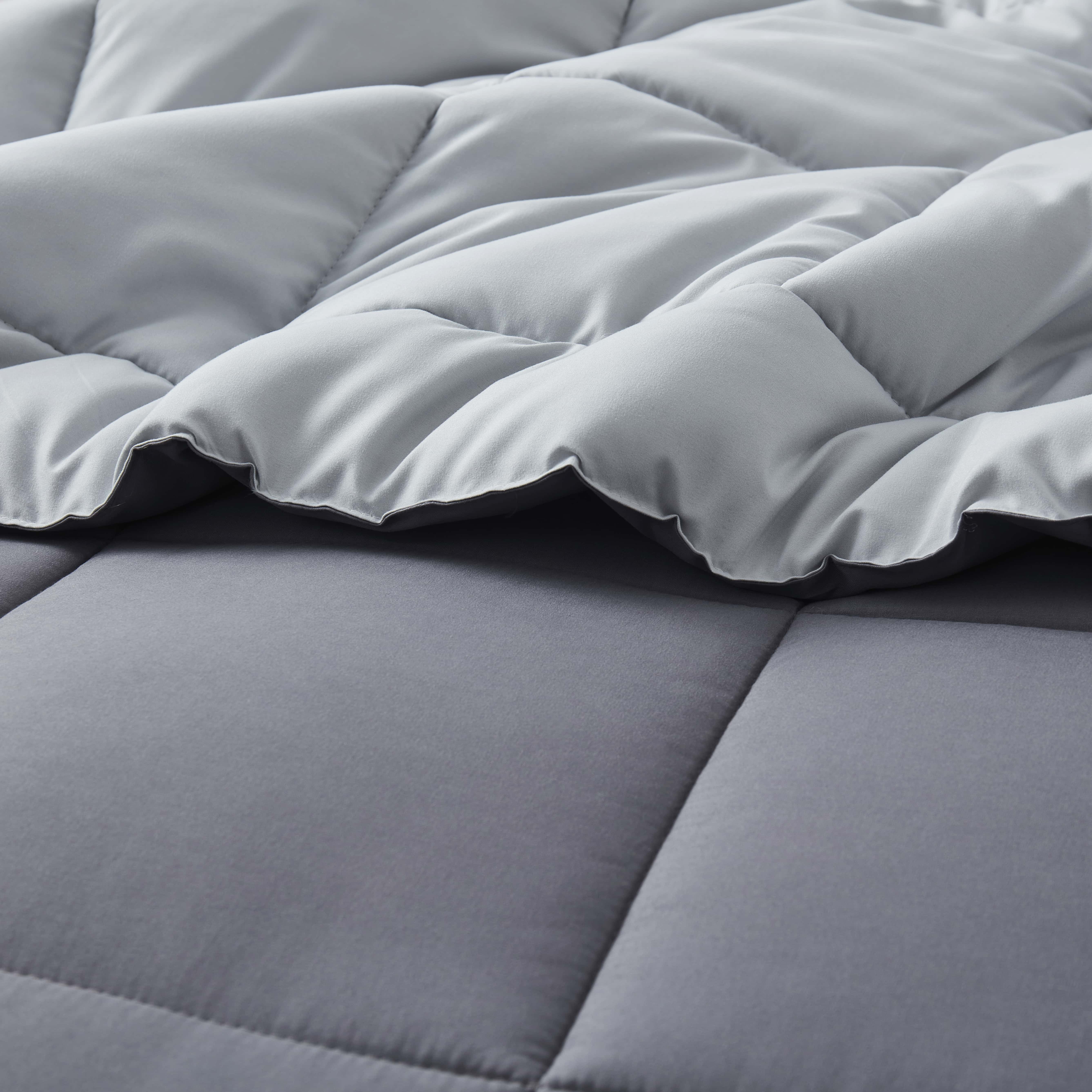 Nestl Twin Comforter Set, 2-Piece, Gray photo 2