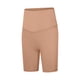 thumbnail image 2 of Pantalones cortos de yoga para mujer, moldeador de glúteos, cintura alta, ajustados, ajustados, pantalones cortos deportivos para ciclismo, amarillo marrón 4, 2 of 6