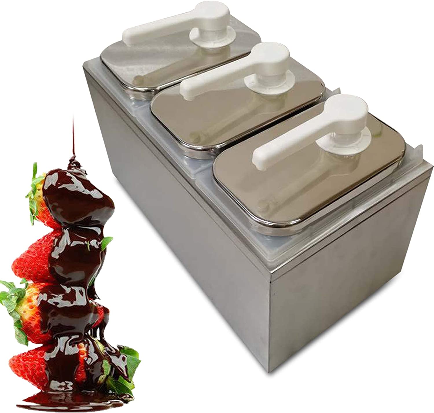 Miumaeov Plastic Sauce Pump, Sauce Dispenser Pump Stainless Condiment