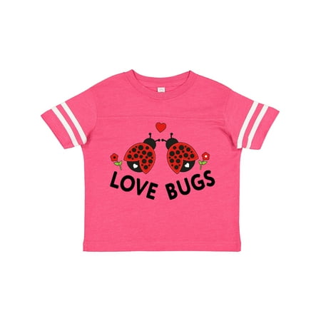 

Inktastic Love Bugs Red Ladybugs Valentine s Day Outfit Gift Toddler Boy or Toddler Girl T-Shirt