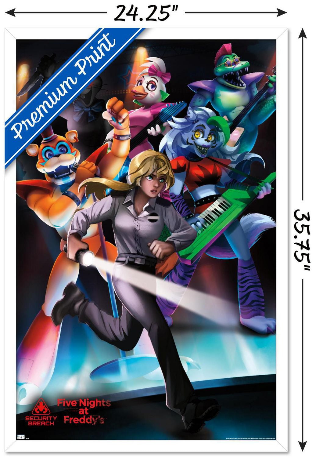 Five Nights at Freddy's: Security Breach - Group Wall Poster