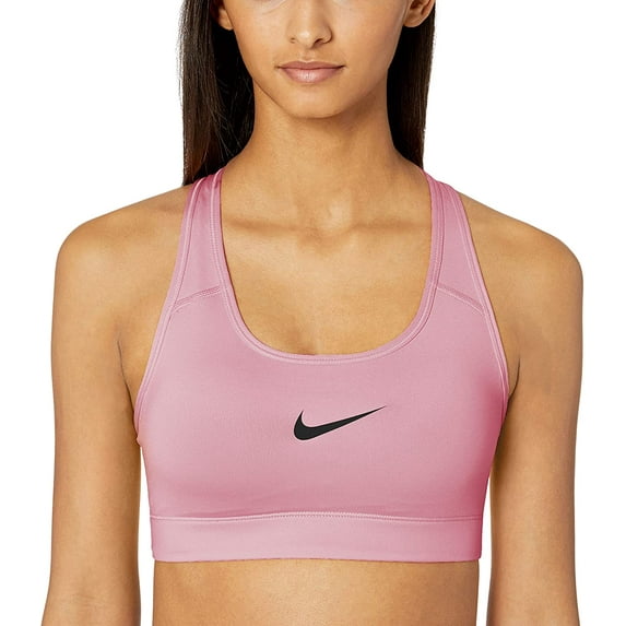 Nike Women's Victory Padded Sports Bra (X-Small, Pink Rise)
