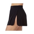 thumbnail image 4 of MagicSuit Plus Size Solid Jersey Tennis Skirt Black 24W, 4 of 6