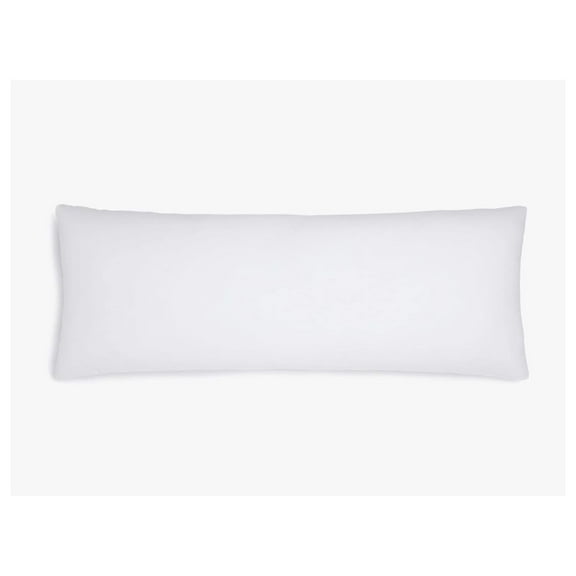 White Goose Feather and Down Body Pillow – Pillows Size 20 Inches x 54 Inches