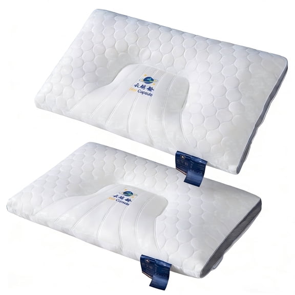 AFGFUF 2-Pack Cloud-like Bed Pillow (29.13" x 18.9"), Plush, Breathable, Hypoallergenic, Down Alternative, Supportive for All Sleep Positions