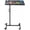 Black, variant on Mobile Work Table with Wheels 220LBS Height Adjustable Rolling Tool Tray Steel Mechanic Cart for Garage Automotive Repair DIY Workshop Heavy Duty, White