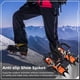 thumbnail image 3 of 1 par de picos de nieve para zapatos, 12 dientes, agarres para nieve, clavos antideslizantes para cubrir zapatos, botas de nieve de invierno, crampones para escalada al aire libre, senderismo, pesca, 3 of 7