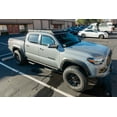 thumbnail image 2 of Extreme Online Store Fits All 2016-Present Toyota Tacoma Double Cab Models | EOS Visors in-Channel Style Smoke Tinted Side Vents Window Deflectors Rain Guards, 2 of 11