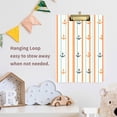 thumbnail image 4 of FORMRS Acrylic Clipboard with Low Profile Clip Standard A4 Letter Size, 12.5" x 9", Beige Nautical Pattern, 4 of 8