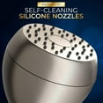 thumbnail image 4 of Exclusive Home Goods High Pressure Shower Head with Shower Arm, 2.5 GPM Brushed Nickel, 4 of 9
