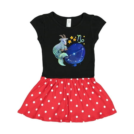 

Inktastic Capricorn Constellation Zodiac Sign Illustration Gift Toddler Girl Dress