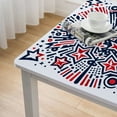 thumbnail image 4 of nygtbtfer Tablecloth, Fitted Table Cover with Elastic for Tables, Blue Red Star Table Cloth Outdoor Indoor Dinning Party Tablecloths, 4 of 7