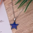 thumbnail image 5 of Collar con colgante de estrella de mar con sensor de temperatura que cambia de color, joyería para mujer, 5 of 5