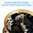 thumbnail image 2 of Print 32cm Plastic Discs Iron Pillar Dessert Table Decor Plates 21cm 24cm 27cm Height, 2 of 6