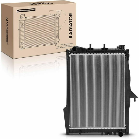A-Premium Engine Coolant Radiator Assembly Compatible with Dodge Durango 2004-2009 & Chrysler Aspen 2007-2009, 5.7L, Replace# 52029044AB