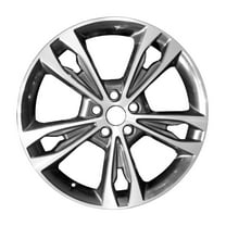 New Aftermarket  Machined and Painted Dark Charcoal Aluminum Wheel 19 x 8 fits 2017-2020 Ford Fusion