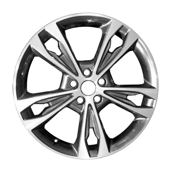 New Aftermarket  Machined and Painted Dark Charcoal Aluminum Wheel 19 x 8 fits 2017-2020 Ford Fusion