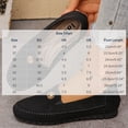 thumbnail image 3 of Samdudou Womens Loafers Casual Slip On Flat Shoes Closed Toe Faux Suede Moccasins with Metallic Flower Embellishment for Daily Work, 3 of 7