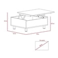 thumbnail image 2 of Mesa de centro Klik gambia blanco, 2 of 4