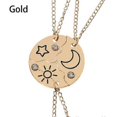 thumbnail image 1 of Collar de Amistad Yashi Sol Luna Estrella para Niñas y Mujeres Regalo de Navidad, 1 of 5