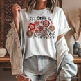thumbnail image 5 of It's Okay Floral Affirmation T-Shirt, Boho White and Natural Motivational Tee for Kind and Inspirational Women, 5 of 8