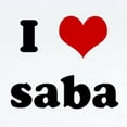 thumbnail image 2 of CafePress - I Love Saba Infant Bodysuit - Baby Light Bodysuit, Size Newborn - 24 Months, 2 of 4