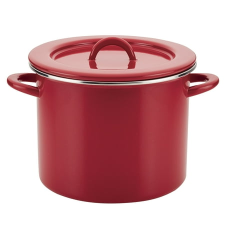 

Rachael Ray 12 Qt Create Delicious Enamel on Steel Stockpot