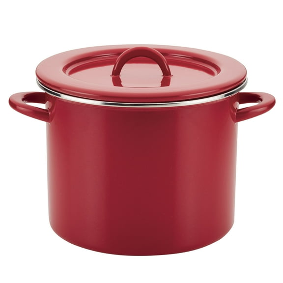 Rachael Ray Create Delicious 12 Quart Enamel on Steel Stockpot