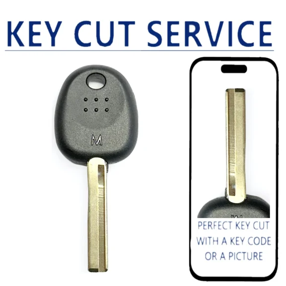 KEY CUT   HY18R Hyundai Santa Fe KIA Sorento 2013-2019 Transponder Key Shell
