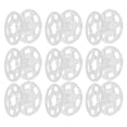 thumbnail image 2 of WORGEOUS 100 piezas de botones de camisa transparente Botones de abrigo Botones de broches invisibles Sujetadores de presión Accesorios de costura DIY (15 mm), 2 of 9