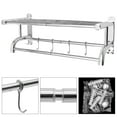 thumbnail image 6 of Towel Rack for Bathroom Towel Holder, Wall Mounted 304 Stainless Steel Telescopic Towel Rack, Stainless Steel Adjustable Towel Rack, Towel Rack, 6 of 10