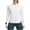 White, variant on Zynoxe Womens Sun Hoodie Trendy Lightweight Upf 50 Long Sleeve Shirts for Women Summer Solid Color Hooded Workout Sun Shirts (White,S)