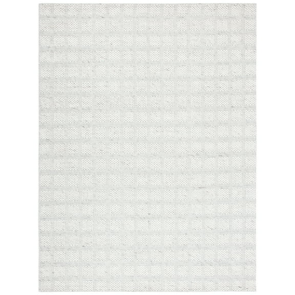SAFAVIEH Marbella David Geometric Squares Area Rug, Beige, 6' x 9'