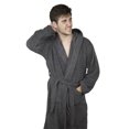 thumbnail image 4 of Peignoir à Capuche en Coton Éponge de Luxe 100 % pour Hommes Spa, 4 of 7