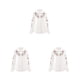 thumbnail image 3 of Camisa blanca a la moda Qarigey blusa de manga larga con bordado de flores S M L XL XXL 4XL 5XL, 3 of 6