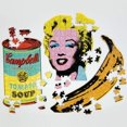 thumbnail image 4 of Andy Warhol Mini Shaped Puzzle Banana (Other), 4 of 4