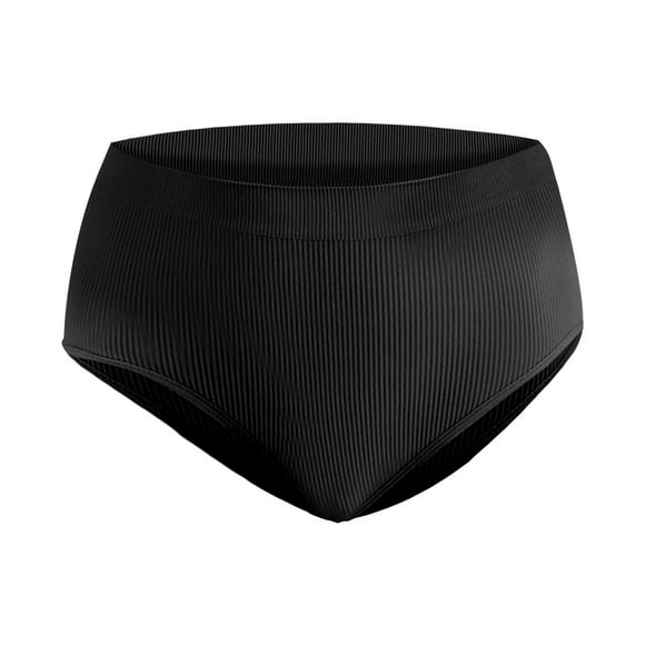 Women's Cotton Brief Underwear Women's Panties Women's Threaded Cotton File Seamless Large Size Mid Waist Brazilian Sexy Student Briefs Pack Buttock Briefs