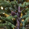 thumbnail image 4 of Flocking artificial Christmas tree, desktop cedar Christmas tree, indoor Christmas decorations, 4 of 5