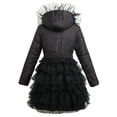 thumbnail image 2 of Richie House Girls' Padding Jacket with Ruffled Mesh RH1395, 2 of 2