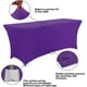 thumbnail image 3 of Mantel IVAPUPU, 2 unidades, rectangular, ajustado, de 6 pies, color morado, 3 of 6
