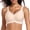 Skin, variant on Jelly Bras for Women Push Up Bra Mesh Comfortable Support Wide Strap Supportive Full Coverage Plus Size Wireless Bras