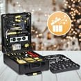 thumbnail image 3 of UBesGoo 799 Pcs Tool Set, Household Repair Hand Tool Kit, Mechanics Tool Kit, with Trolley Case, Black, 3 of 14