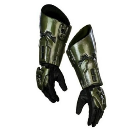 Halo 3 Adult Halloween Master Chief Gloves Accessory