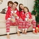 thumbnail image 2 of Ropa de Navidad a juego para la familia, pijamas de Navidad, moda de Año Nuevo, estampado de Papá Noel verde, conjunto para niños y adultos, pijama mameluco para bebé 2024, 2 of 4