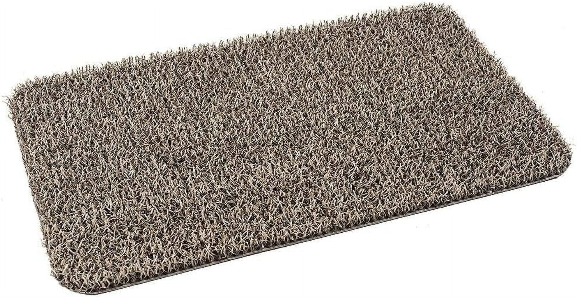 Clean Machine Beige Outdoor Doormat 24x18, Astroturf Nonslip